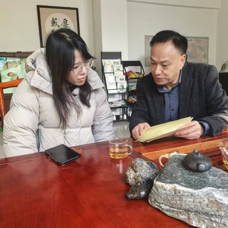 Cao úr Zhejiangból látogatott el a Baosheng takarmánygyárba ellenőrző túrára